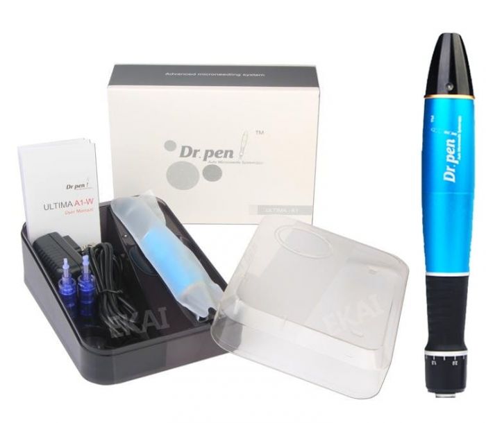 Dr Pen Ultima A1-W Bezprzewodowy (Derma Pen), mezoterapia mikroigłowa, makijaż permanentny