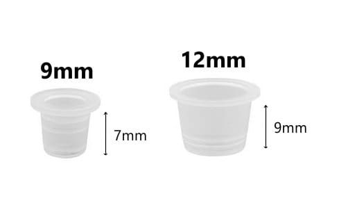 Kubeczki na pigment, barwnik - 25 szt Makijaż Permanentny