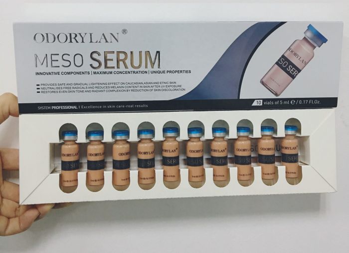 Meso Serum BB Glam Glow Odorylan  JASNY/CIEMNY Zestaw 10x