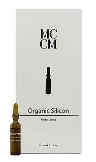 Ampułka Krzem organiczny MCCM do mezoterapii Elastycznoś, Ujędrnienie, Włosy