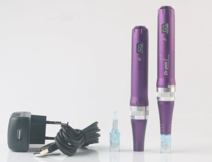 Dr Pen Ultima X5-C (Derma Pen) + 10 Kartridży Mezoterapia Mikroigłowa