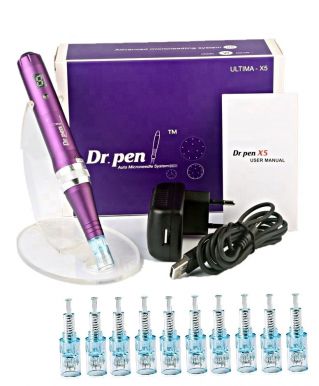 CF3C-73546_20190324103753 Dr Pen Ultima X5-W Bezprzewodowy (Derma Pen) + 10 Kartridży Mezoterapia Mikroigłowa