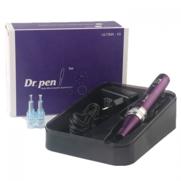 Dr Pen Ultima X5-W Bezprzewodowy (Derma Pen) + 10 Kartridży Mezoterapia Mikroigłowa