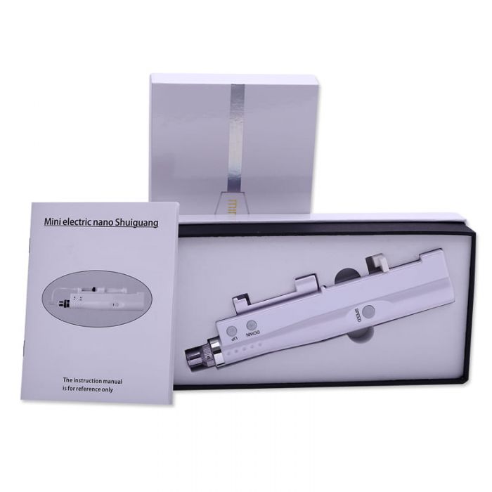 Dermapen PRO + z Aplikatorem Serum + 10 kartridży