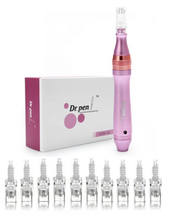 Dr Pen M7-C (Derma Pen) + 10 kartridży MEZOTERAPIA MIKROIGŁOWA